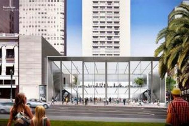 Pemerintah kota San Francisco akhirnya menyetujui rencana pembangunan gerai baru Apple di lokasi terkenal, Union Square.