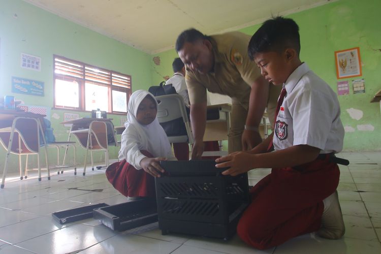 SD Negeri di Perbatasan Mojokerto–Lamongan Ini Tetap Gelar MPLS meski Tak Ada Murid Baru