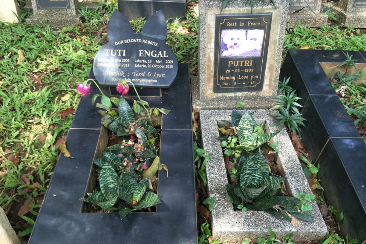 Taman Makam Satwa di Pondok Pengayom Satwa, Ragunan, Jakarta Selatan.