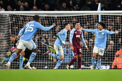 Hasil Man City Vs Aston Villa: Sinar Hattrick Foden, Citizens Samai Liverpool