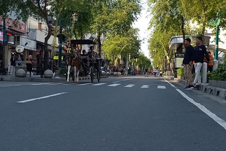 Malioboro full pedestrian diterapkan peringati HUT Kota Yogyakarta Selasa (7/10/2025)