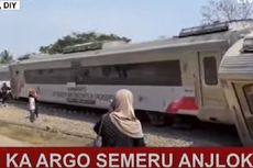 Kemenhub Ungkap Kronologi Kecelakaan KA Argo Semeru dengan KA Argo Wilis