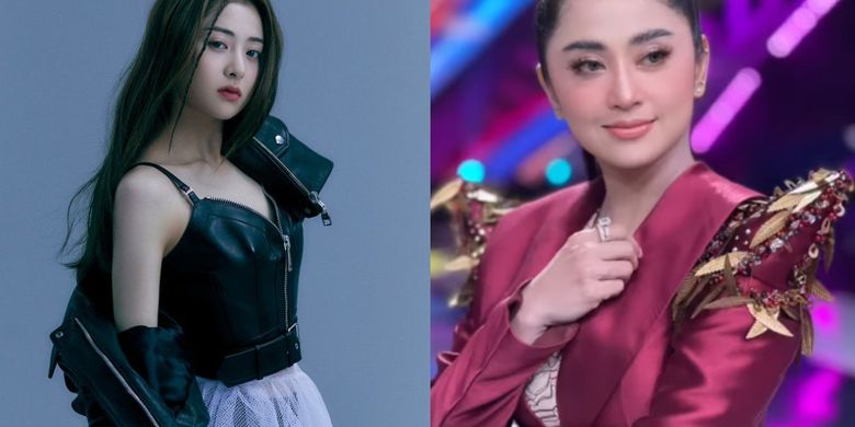 Video Sex Dewi Persik - Ketika Dewi Persik Viral Disebut Mirip Idol Kpop Huh Yunjin Le Sserafim...