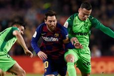 Copa del Rey, Barcelona Taklukkan Leganes 5-0 dan Messi Jadi Bintang