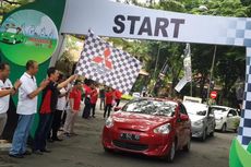 Konsumen Mitsubishi Mirage Surabaya Ditantang Adu Irit