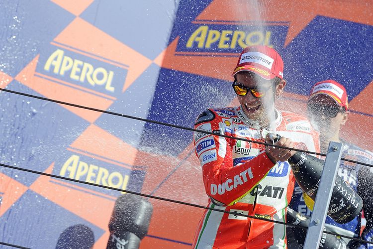 Valentino Rossi saat masih bersama Ducati