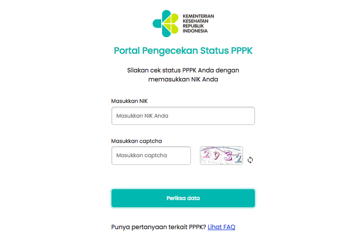 Link dan cara cek status PPPK tenaga kesehatan (nakes) 2022