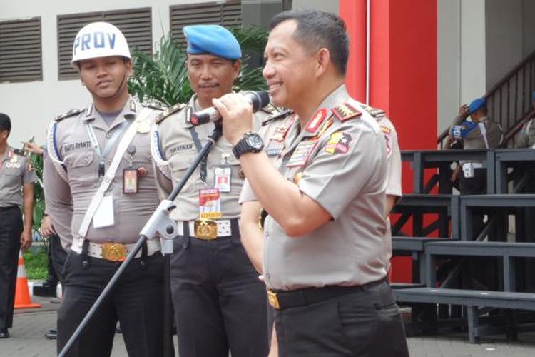 Kapolri Jenderal Pol Tito Karnavian di kompleks PTIK, Jakarta, Rabu (25/1/2017).