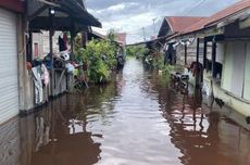 Banjir di 8 Wilayah Kalimantan Tengah Berangsur Surut