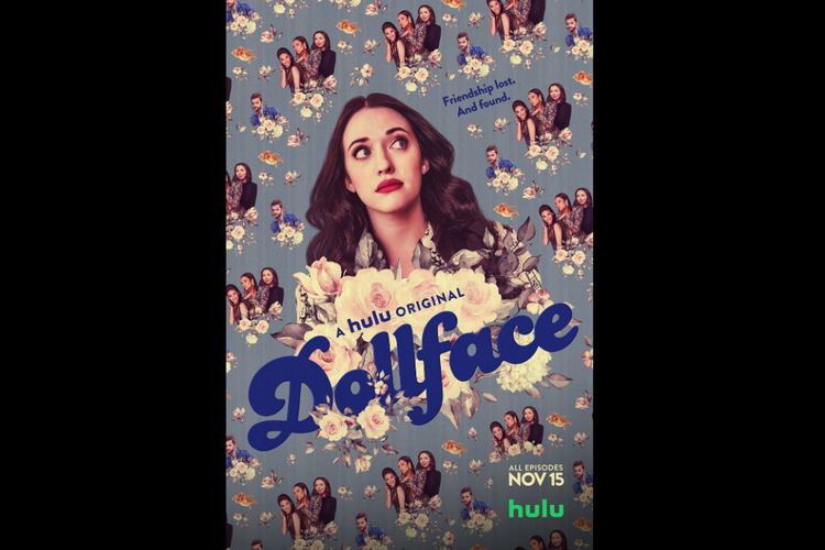 Kat Dennings dalam serial komedi Dollface (2019).