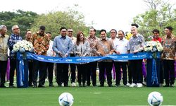 PSSI dan FIFA Hadirkan Lapangan Sepak Bola Ramah Anak di Kawasan Bank Mandiri Wijayakusuma
