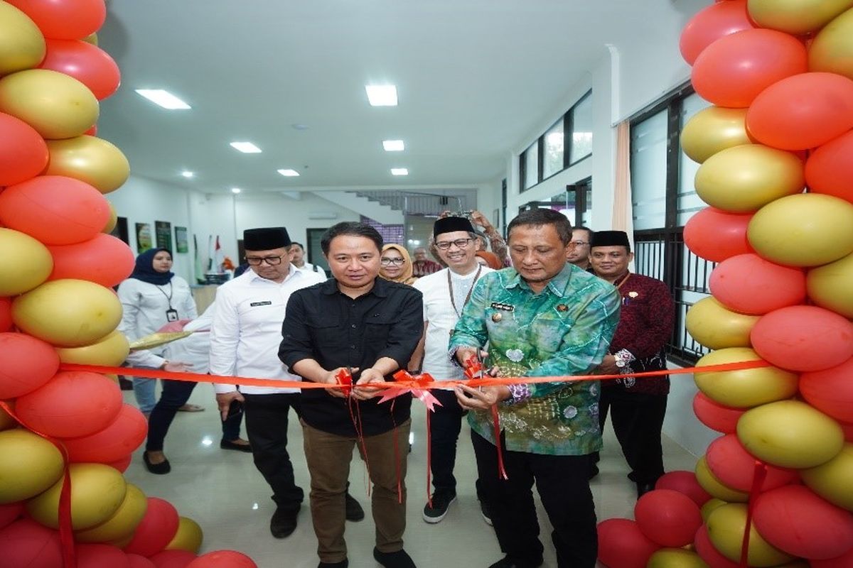 Peresmian jaringan Kantor Fungsional Kementerian Agama di Kabupaten Pangandaran, Jawa Barat. Kehadiran kantor ini dapat memudahkan calon Jemaah Haji untuk melakukan pendaftaran haji dengan cukup mendatangi satu tempat.