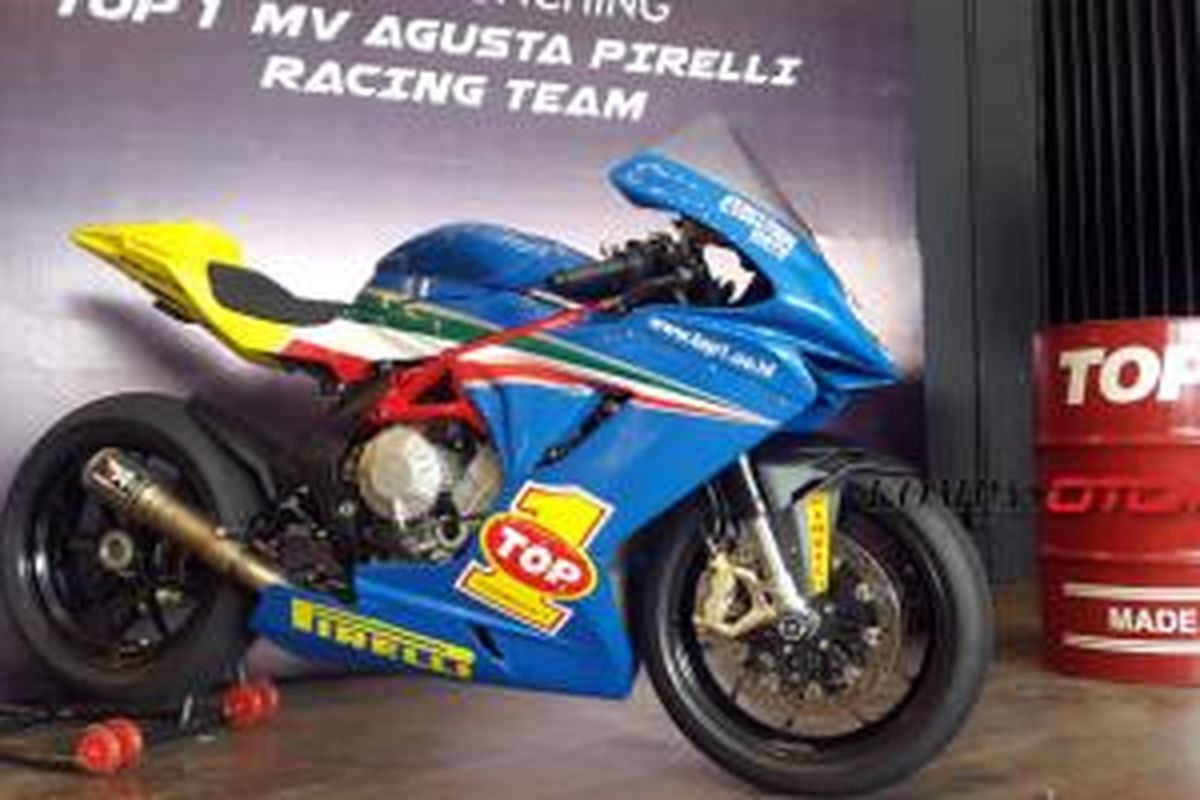 MV Agusta F3 675 bakal mengikuti Indospeed Race Series 2015 sebanyak lima seri.