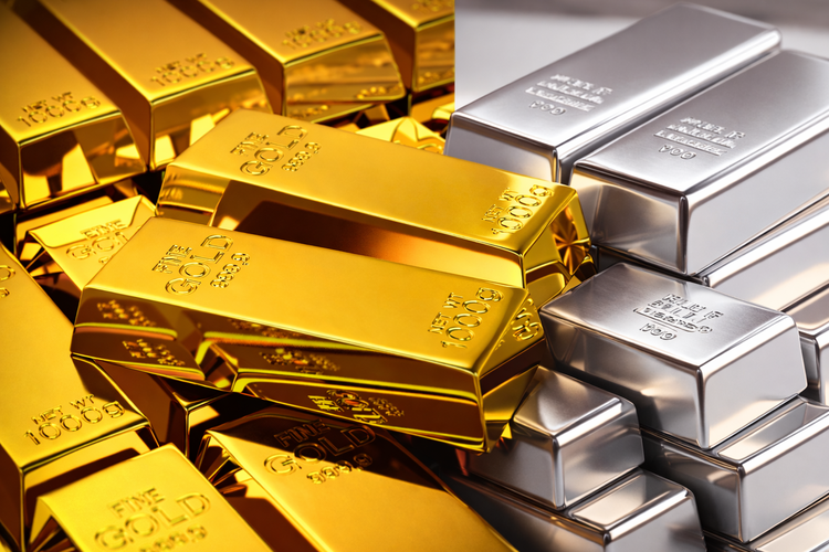 Harga emas dan perak