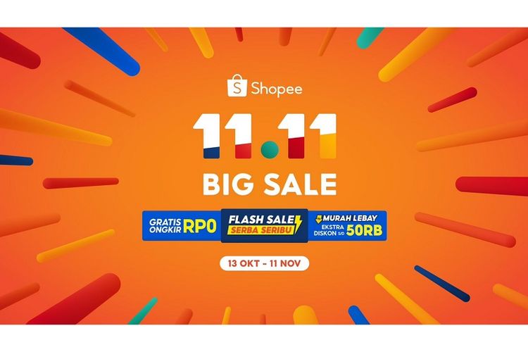 Shopee kembali hadirkan program 11.11 Big Sale untuk meriahkan akhir tahun