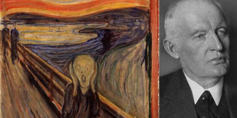 The Scream, lukisan Edvard Munch yang disimpan di Museum Nasional Oslo, Norwegia