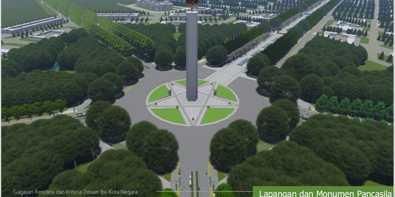 Rendering Monumen Pancasila