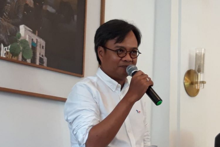 Direktur Utama AirAsia Indonesia Dendy Kurniawan di Jakarta, Senin (4/3/2019).