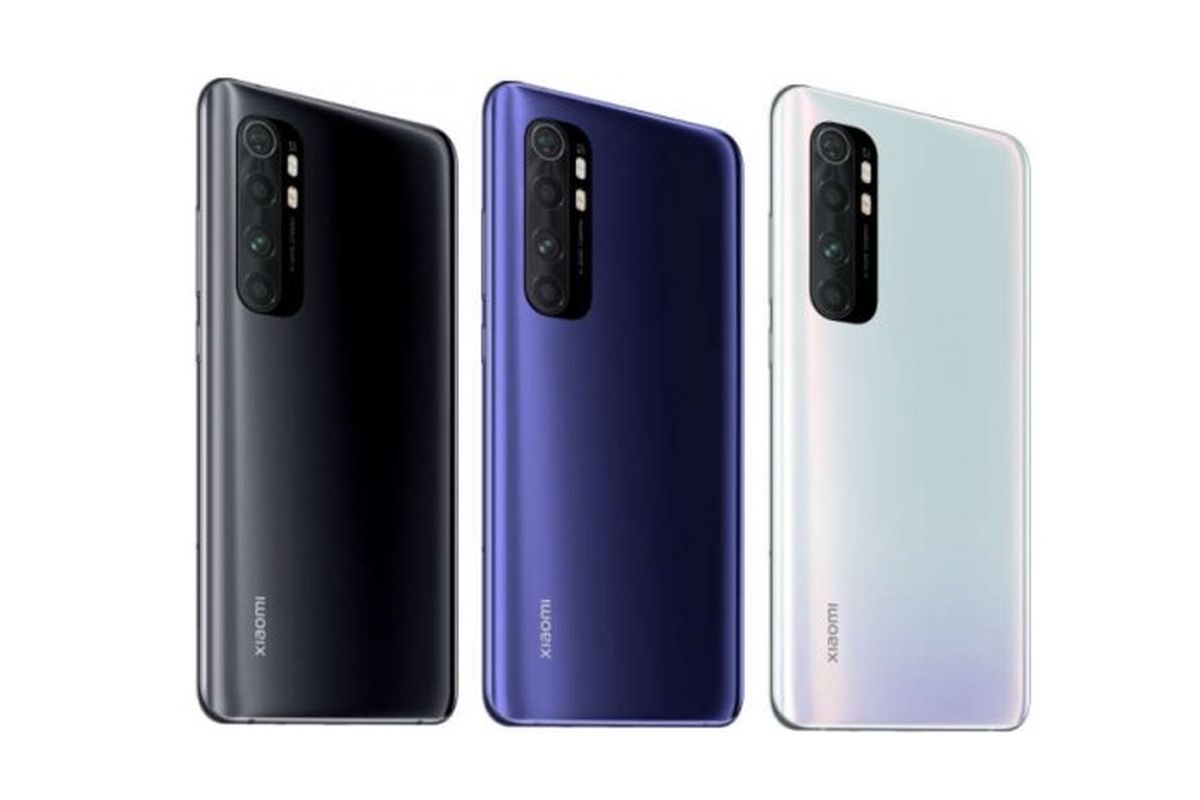 Penampakan ponsel Xiaomi Mi Note 10 Lite