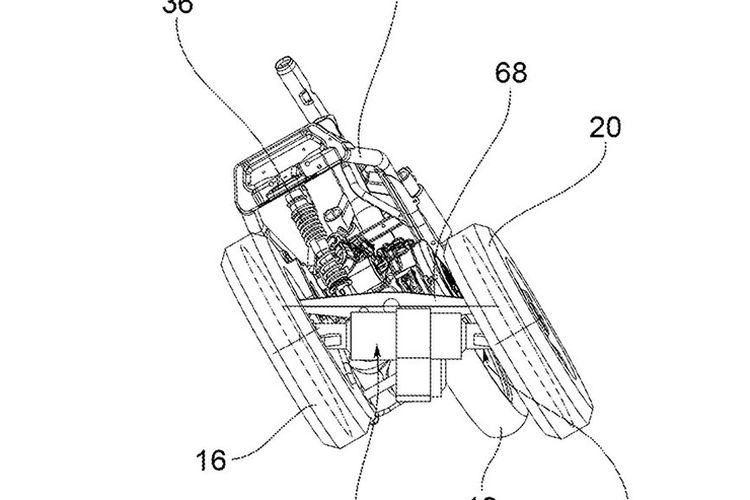 Paten Roda TIga Piaggio Grup 