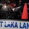 Tabrak Truk, Pengendara Scoopy Tewas, Masih Peluk Serangkai Bunga