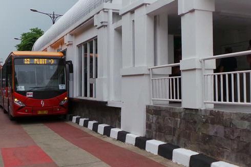 Belum Jelas, Motif Perusakan Halte Bus Transjakarta