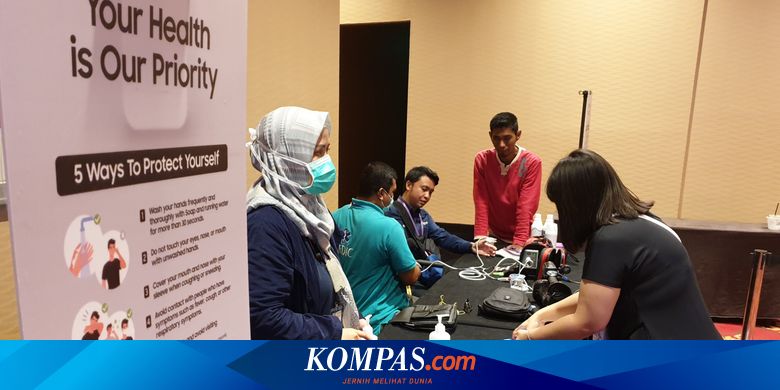 Acara Peluncuran Galaxy S20 Di Jakarta Harus Cek Suhu Sampai Isi Formulir Halaman All Kompas Com