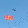 Ramai Video Helikopter Dibiarkan Berkeliling Kibarkan Bendera China, Ini Faktanya