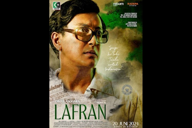 Film LAFRAN yang dibintangi Dimas Anggara akan tayang serentak di bioskop pada 20 Juni 2024.