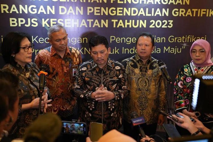 Peringatan Hakordia BPJS Kesehatan di Jakarta, Kamis (7/12/2023)