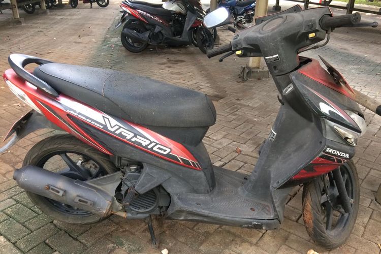 Kondisi Honda Vario yang akan dilelang pemerintah di situs lelang.go.id