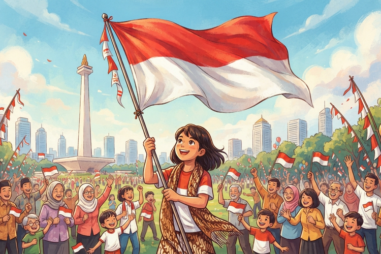 Mengapa Bendera Indonesia Berwarna Merah Putih?