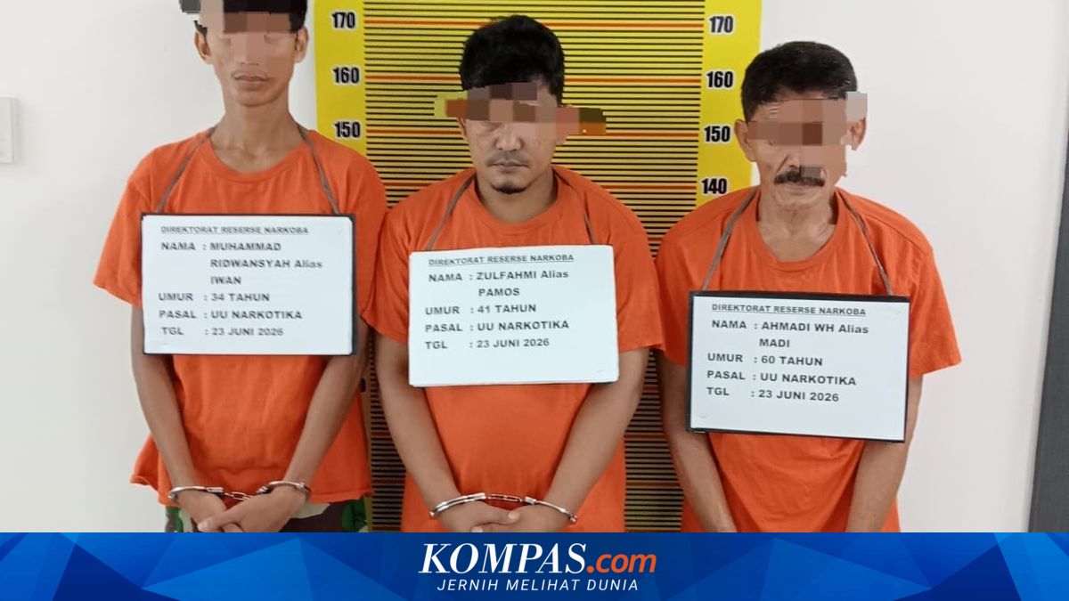 Beraksi di Pos Ronda, Komplotan Pengedar Sabu di Medan Diringkus