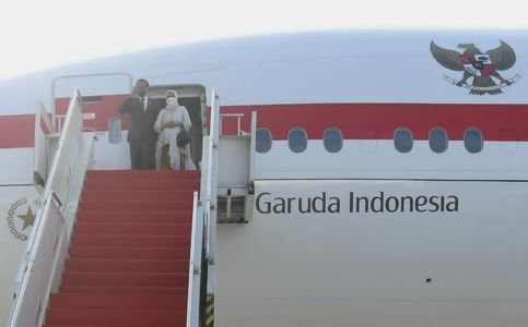 President Joko Widodo Arrives in the US