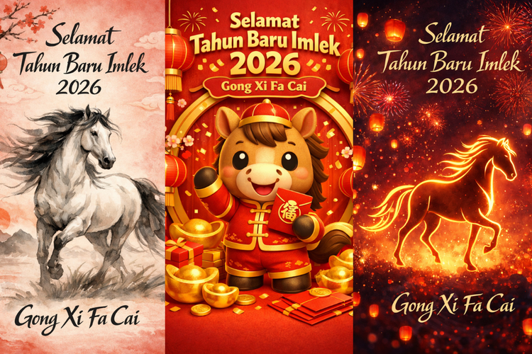 Cara Bikin Poster Ucapan Imlek Estetik dengan Prompt AI Terbaru 2026