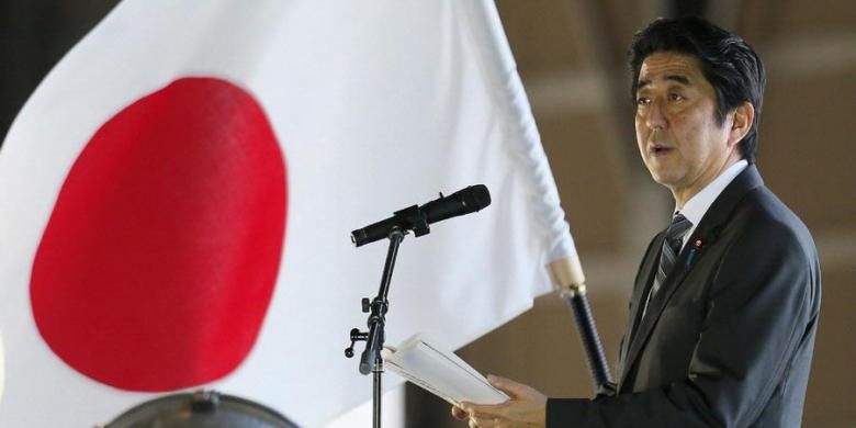 PM Jepang Shinzo Abe.