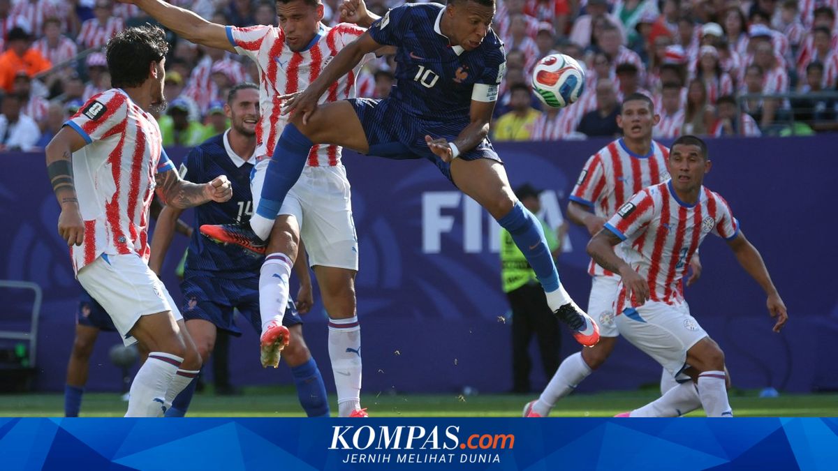 Saat Paraguay Hampir Buat Frustasi Perancis: Main Kasar, 0 Kartu Kuning