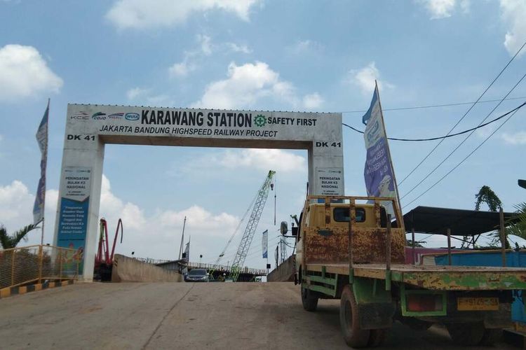 Akses Stasiun Karawang /TOD Kereta Cepat Jakarta-Bandung
