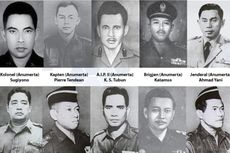 10 Pahlawan Revolusi yang Gugur dalam Peristiwa G30S/PKI