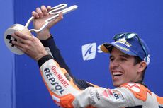 Alex Raih Podium Pertama, Ini Ucapan Selamat Marc Marquez untuknya