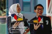  Sepatu  Kece Karya Siswa SMAN 1 Cisarua Ramah Lingkungan