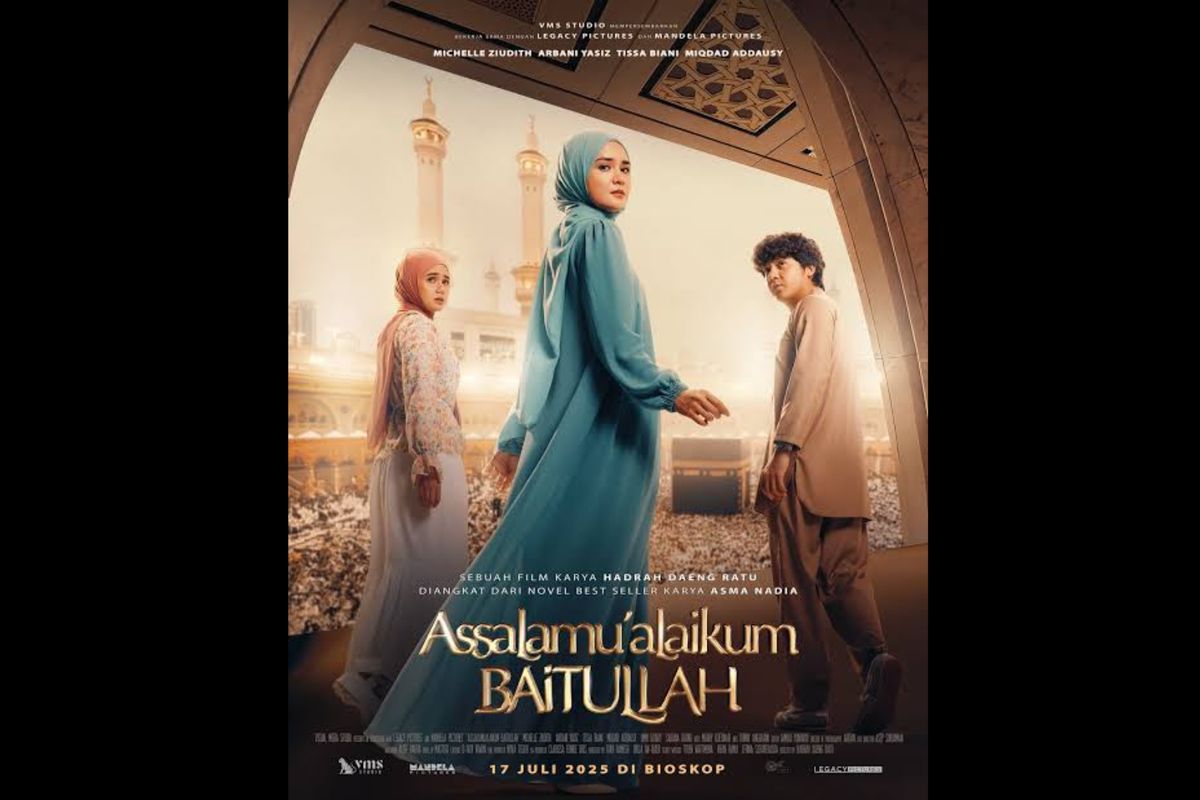 Assalamualaikum Baitullah akan tayang di bioskop Indonesia pada 17 Juli 2025.