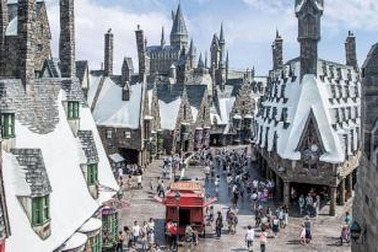 The Wizarding World of Harry Potter di Universal Studio Osaka, Jepang.