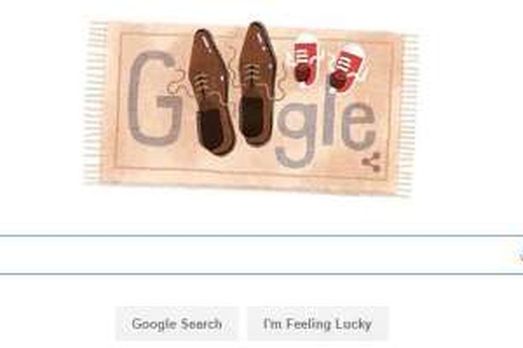 Doodle di Google untuk memperingati Hari Ayah di Indonesia