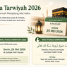 Kapan Puasa Tarwiyah 2026? Ini Tanggal, Niat, dan Keutamaannya