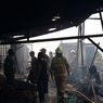 Api Masih Menjalar, Warga Diminta Jauhi Lokasi Kebakaran Pasar Ciputat Tangsel