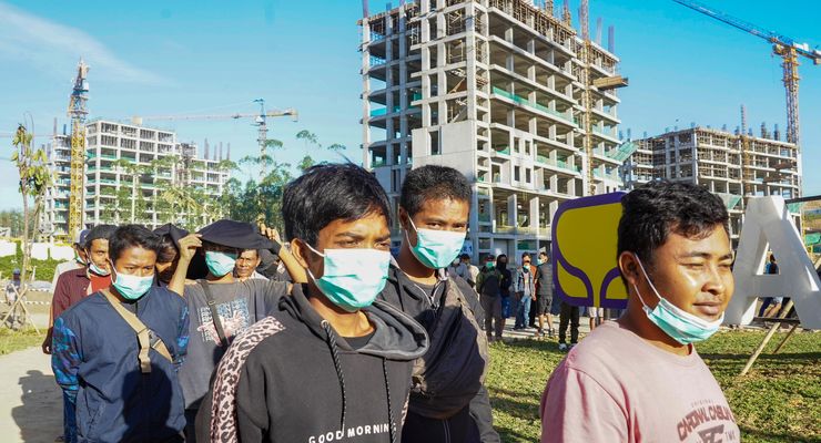 Ribuan Pekerja Konstruksi IKN Mudik Bareng, 1.258 Orang Pakai Hercules