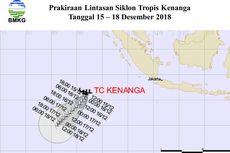 Siklon Tropis Kenanga Muncul, Ini Dampaknya untuk Wilayah Indonesia