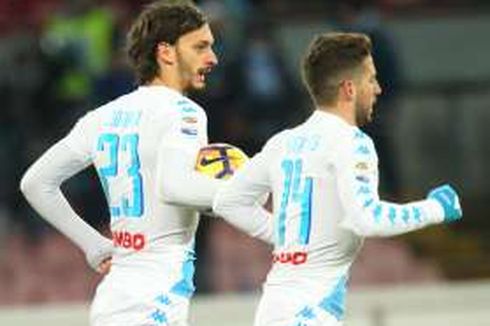 Menang atas Sampdoria, Napoli Samai Poin Roma