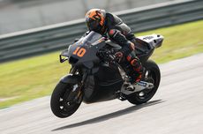 Luca Marini Nikmati Motor Pabrikan Honda di Tes Sepang Shakedown